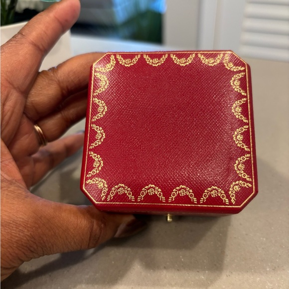 Cartier Red and Black ring Box - Picture 5 of 5